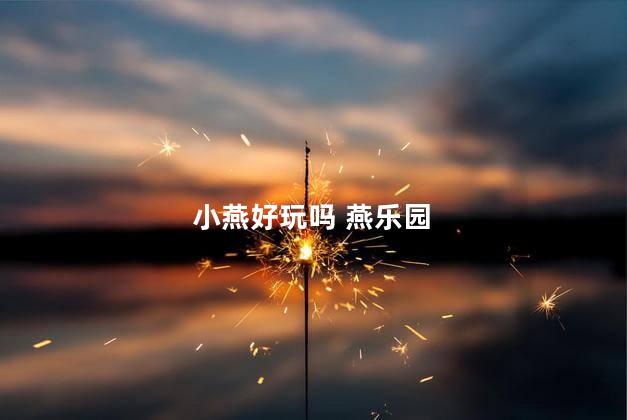 小燕好玩吗 燕乐园